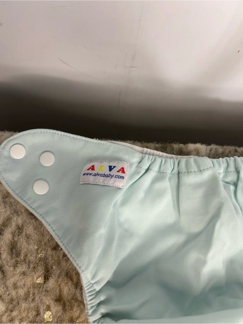 5‎ for $25🔥ALVA Light Blue Reusable Cloth Diaper One Size